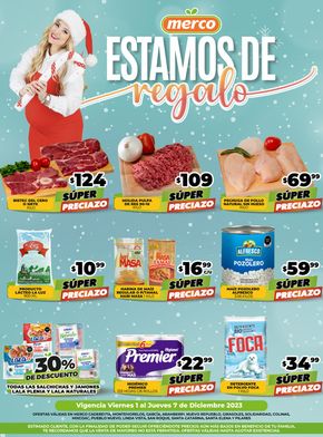 Ofertas de Supermercados en Santiago (Nuevo León) | Merco - Estamos de regalo de Merco | 1/12/2023 - 7/12/2023
