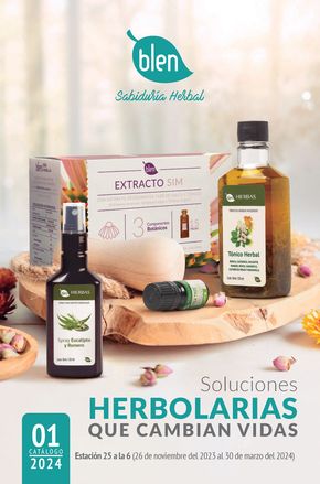 Ofertas de Farmacias y Salud en Zacatecas | Soluciones HERBOLARIAS QUE CAMBIAN VIDAS de Blen | 30/11/2023 - 30/3/2024