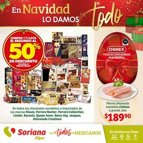 Catálogo Soriana Híper en Ciudad Apodaca | En Navidad lo damos todo | 1/12/2023 - 14/12/2023