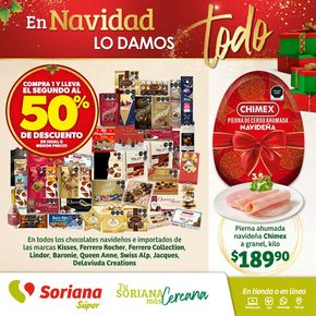 Catálogo Soriana Súper en Tijuana | En Navidad lo damos todo | 1/12/2023 - 14/12/2023