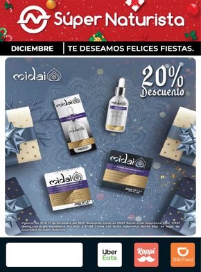 Catálogo Súper Naturista | Te deseamos Felices Fiestas | 7/12/2023 - 31/12/2023