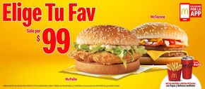 Catálogo McDonald's en Coatzacoalcos | Elige tu fav | 18/12/2023 - 31/12/2024