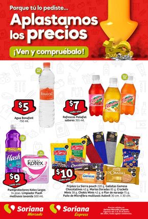 Ofertas de Supermercados en Huixquilucan de Degollado | Aplastamos Los Precios de Soriana Express | 4/1/2024 - 29/2/2024