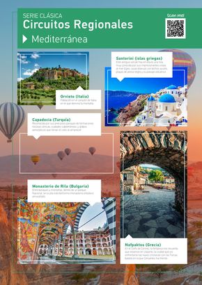 Ofertas de Viajes y Entretenimiento en Tijuana | Serie Clasica Mediterranea de Europamundo | 5/1/2024 - 31/12/2024