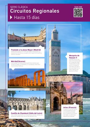 Ofertas de Viajes y Entretenimiento en Medina | Serie Clasica Circuitos Regionales de Europamundo | 5/1/2024 - 31/12/2024