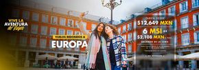 Ofertas de Viajes y Entretenimiento en Ciudad de México | Vive la Aventura de Viajar : Europa de Mundo Joven | 9/1/2024 - 1/3/2024