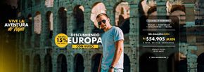 Ofertas de Viajes y Entretenimiento en Ciudad de México | Vive la Aventura : Europa de Mundo Joven | 9/1/2024 - 1/5/2024