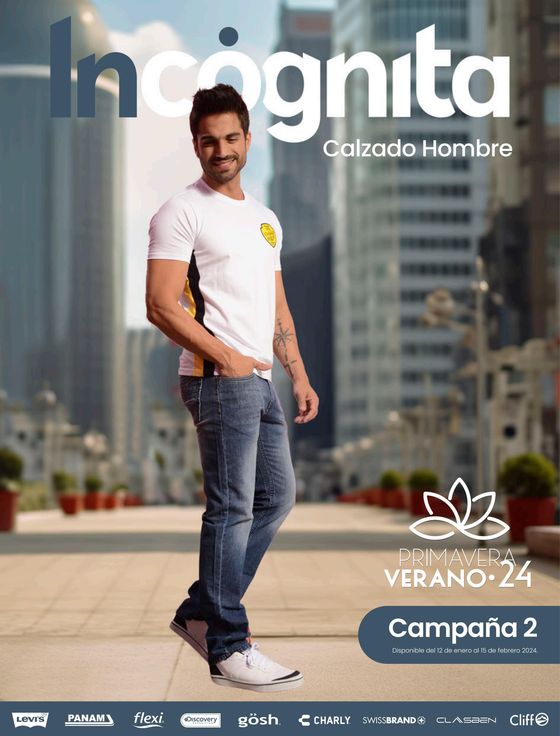 Catálogo Incógnita en Ciudad de Apizaco | Calzado Hombre PV/24 Campaña 2 | 15/1/2024 - 31/5/2024