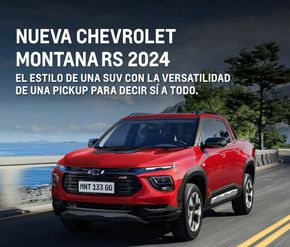 Catálogo Chevrolet en La Piedad de Cabadas | Montana 2024 | 18/1/2024 - 31/12/2024