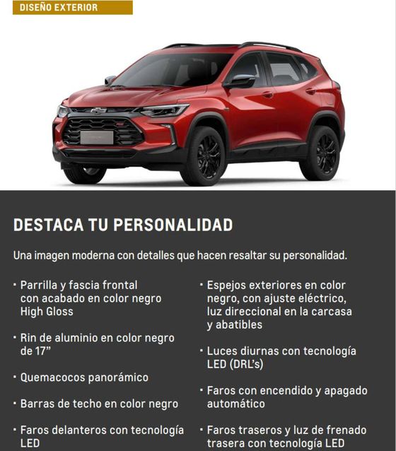 Catálogo Chevrolet | Tracker 2024 | 18/1/2024 - 31/12/2024