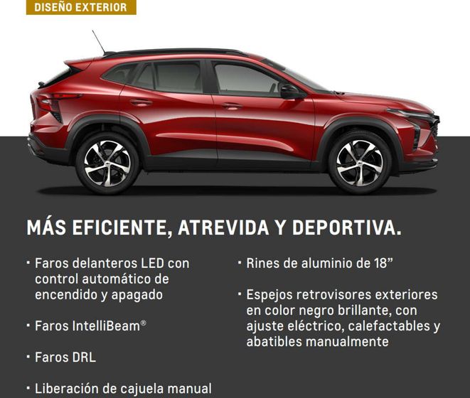 Catálogo Chevrolet en La Piedad de Cabadas | Trax 2024 | 18/1/2024 - 31/12/2024