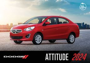 Ofertas de Autos en La Cruz | Attitude 2024 de Dodge | 18/1/2024 - 31/12/2024