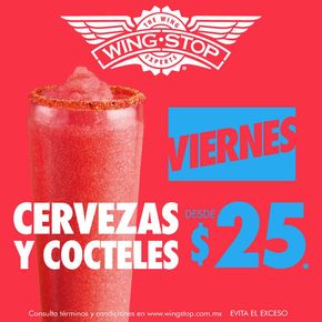 Ofertas de Restaurantes en Coyoacán | Promociones de Wing Stop | 30/1/2024 - 31/12/2024