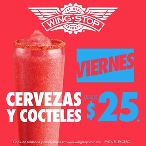 Ofertas de Restaurantes en Tláhuac | Promociones de Wing Stop | 30/1/2024 - 31/12/2024