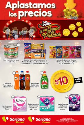 Ofertas de Supermercados en Cárdenas (Tabasco) | Aplastamos los Precios Mercado  de Soriana Express | 1/2/2024 - 13/2/2024