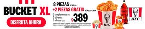 Ofertas de Restaurantes en Cholula de Rivadavia | Bucket XL de KFC | 1/2/2024 - 26/2/2024