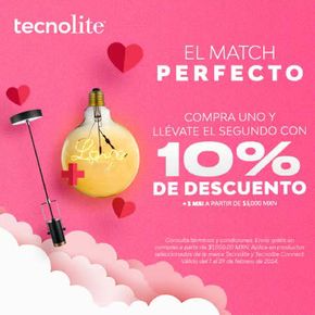 Ofertas de Ferreterías en Ciudad de México | El match perfecto de Tecnolite | 1/2/2024 - 29/2/2024