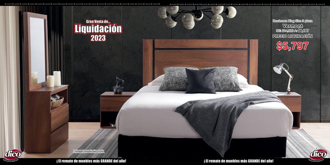 Catálogo Muebles Dico en Zamora de Hidalgo | Muebles Dico Liquidacion Centro Febrero | 2/2/2024 - 29/2/2024
