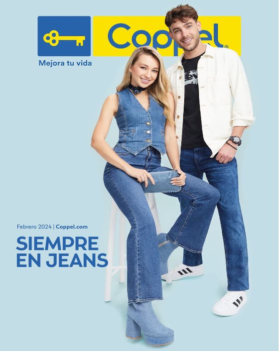 Catálogo Coppel en Monterrey | REVISTA FEBRERO JEANS | 1/2/2024 - 29/2/2024
