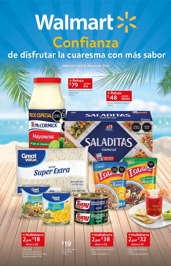 Catálogo Walmart Express en Santiago de Querétaro | De disfrutar la cuaresma | 2/2/2024 - 21/2/2024