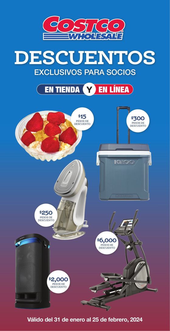 Catálogo Costco en Tijuana | Cuponera Costco Febrero | 6/2/2024 - 25/2/2024