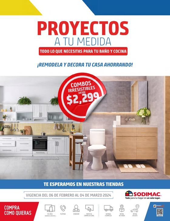Catálogo Sodimac Constructor en Naucalpan (México) | Proyectos a tu media | 12/2/2024 - 6/3/2024