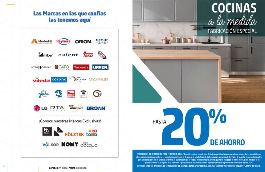 Catálogo Sodimac Constructor en Naucalpan (México) | Proyectos a tu media | 12/2/2024 - 6/3/2024