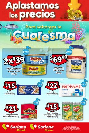 Ofertas de Supermercados en Silao | Folleto catorcenal Mercado de Soriana Express | 14/2/2024 - 27/2/2024