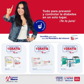 Ofertas de Farmacias y Salud en Gustavo A Madero | Folleto Diabetes Febrero de Farmacias del Ahorro | 15/2/2024 - 29/2/2024
