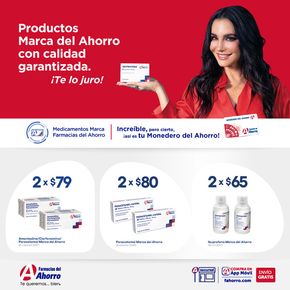Ofertas de Farmacias y Salud en Tlaxcala de Xicohténcatl | Folleto Marca del Ahorro de Farmacias del Ahorro | 15/2/2024 - 29/2/2024