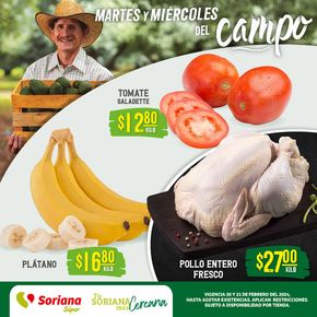 Catálogo Soriana Súper en Monterrey | Martes y Miércoles del Campo | 21/2/2024 - 21/2/2024