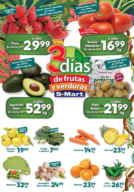 Catálogo S-Mart en Guadalupe (Nuevo León) | Ofertas S-Mart | 21/2/2024 - 22/2/2024