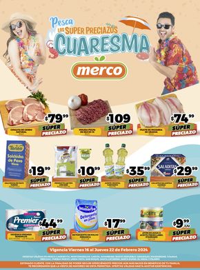 Catálogo Merco en Monterrey | Pesca los Super Preciazos Cuaresma | 16/2/2024 - 22/2/2024