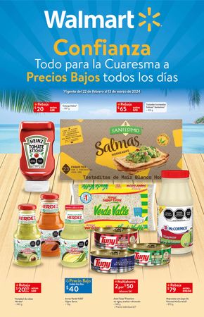 Catálogo Walmart en Cholula de Rivadavia | Walmart - Todo para la Cuaresma | 22/2/2024 - 13/3/2024