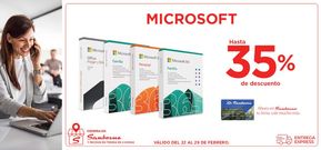 Ofertas de Tiendas Departamentales en Reynosa | 35% off en Microsoft de Sanborns | 23/2/2024 - 29/2/2024