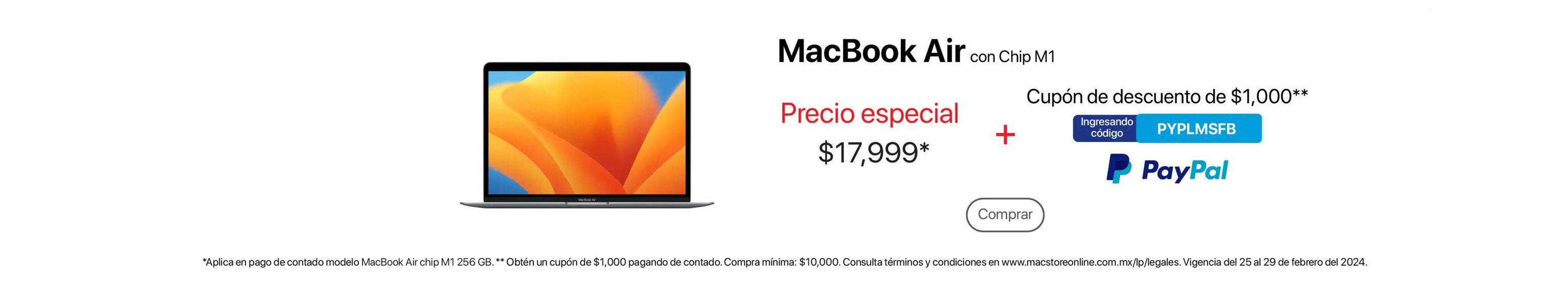 Catálogo MacStore en Zapopan | Precio Especial MacBook Air & Iphone 15 | 26/2/2024 - 29/2/2024