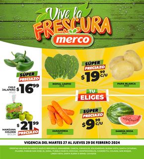 Catálogo Merco en Ciudad Apodaca | Merco - Vive la frescura | 27/2/2024 - 29/2/2024