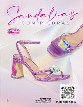 Catálogo Price Shoes en Álvaro Obregón (CDMX) | SANDALIAS PIEDRAS | ACO | 2024 | 1E | 5/3/2024 - 30/4/2024