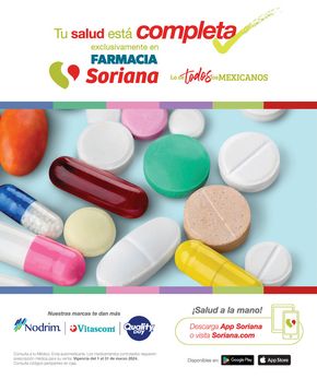 Catálogo Soriana Híper en Heróica Puebla de Zaragoza | Farmacia Híper | 5/3/2024 - 31/3/2024