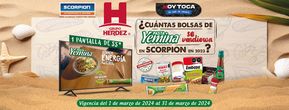 Ofertas de Supermercados en Tulancingo | Mes del proveedor de Scorpion | 5/3/2024 - 31/3/2024