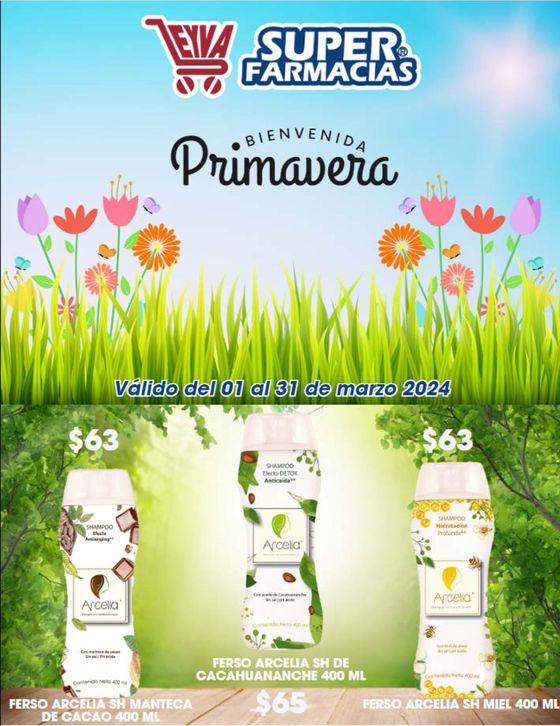 Catálogo Super Farmacias Leyva en Iguala de la Independencia | Bienvenida Primavera | 5/3/2024 - 31/3/2024