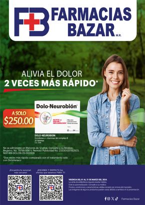 Ofertas de Farmacias y Salud en Cancún | Folleto del mes de Farmacias Bazar | 5/3/2024 - 31/3/2024