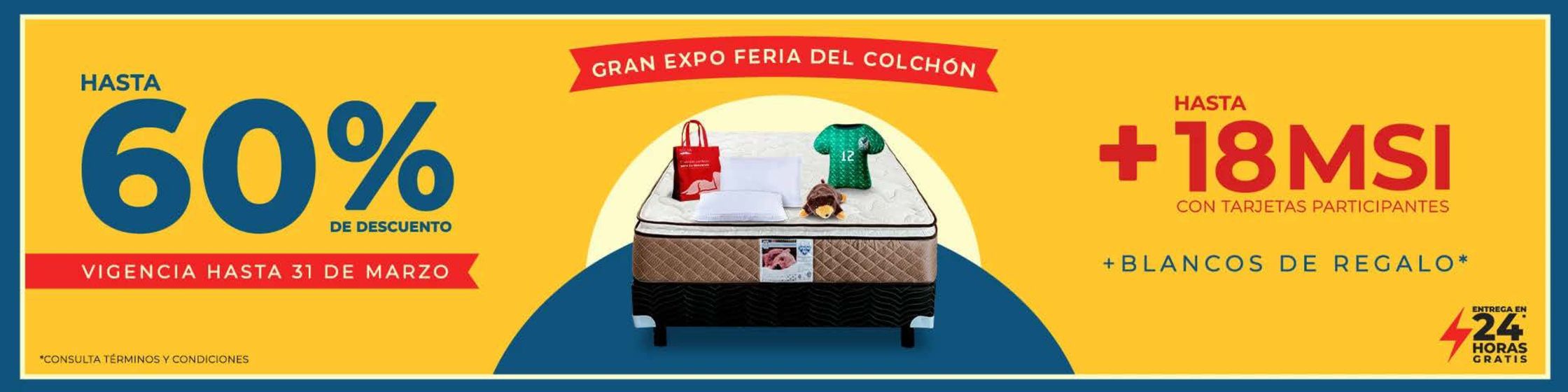 Catálogo Atlas en Chimalhuacán | Gran expo feria del colchon | 6/3/2024 - 31/3/2024