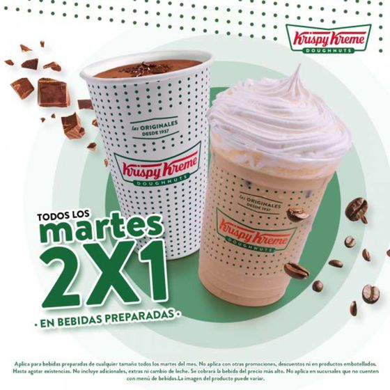 Catálogo Krispy Kreme en Zapopan | Promociones Krispy Kreme | 6/3/2024 - 31/12/2024