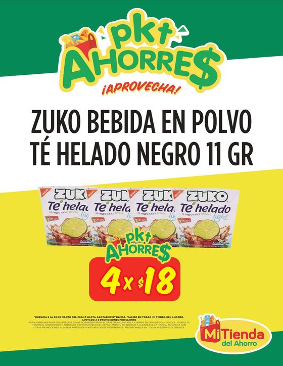 Catálogo Mi Tienda del Ahorro en Valle de Juárez (Nuevo León) | pkt Ahorres | 13/3/2024 - 28/3/2024