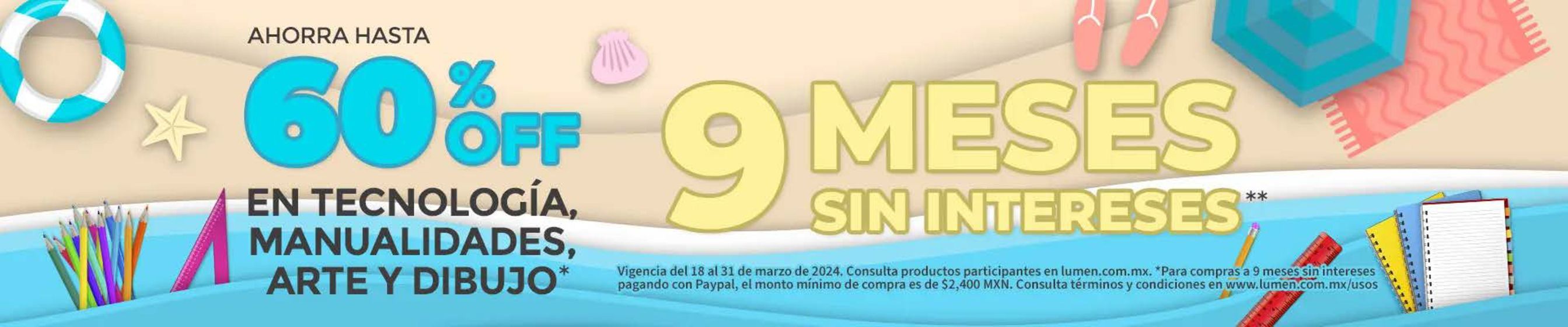 Catálogo Lumen en Santiago de Querétaro | Hasta 60% off | 18/3/2024 - 31/3/2024