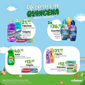 Ofertas de Supermercados en Ciudad Río Bravo | Ofertones de Quincena - suBodega de SuBodega | 18/3/2024 - 30/3/2024