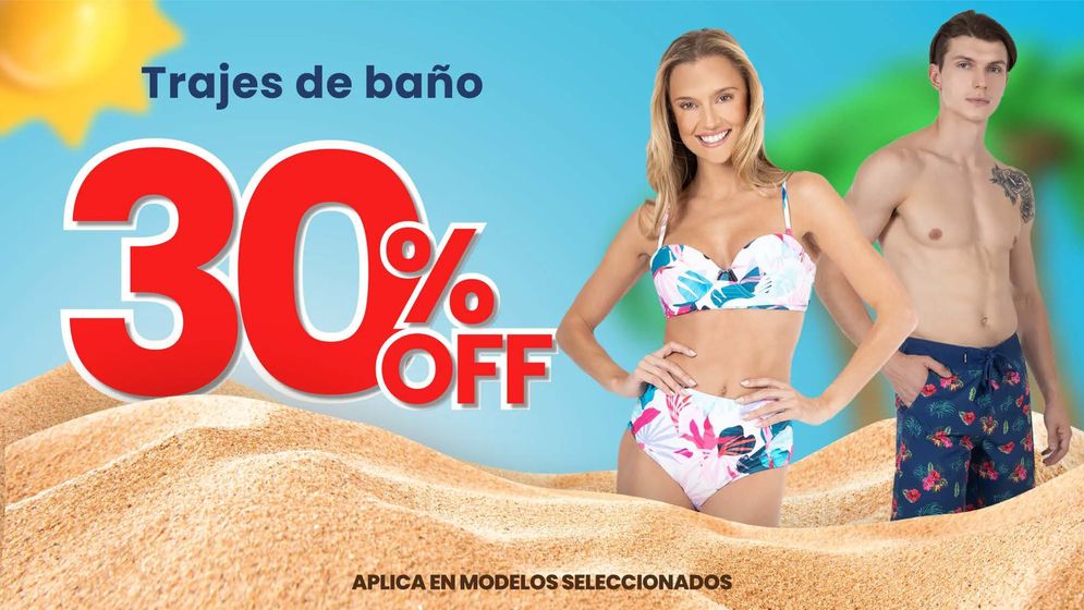 Catálogo Hang Ten en Cancún | 30% off en trajes de baño | 19/3/2024 - 31/3/2024