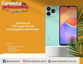 Ofertas de Electrónica en San Andrés Cholula | Conecta tu primavera de Telcel | 19/3/2024 - 31/3/2024