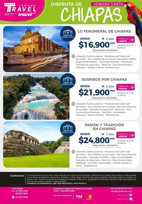 Catálogo Grupo Travel en Ciudad de México | Disfruta de Chiapas | 19/3/2024 - 28/3/2024